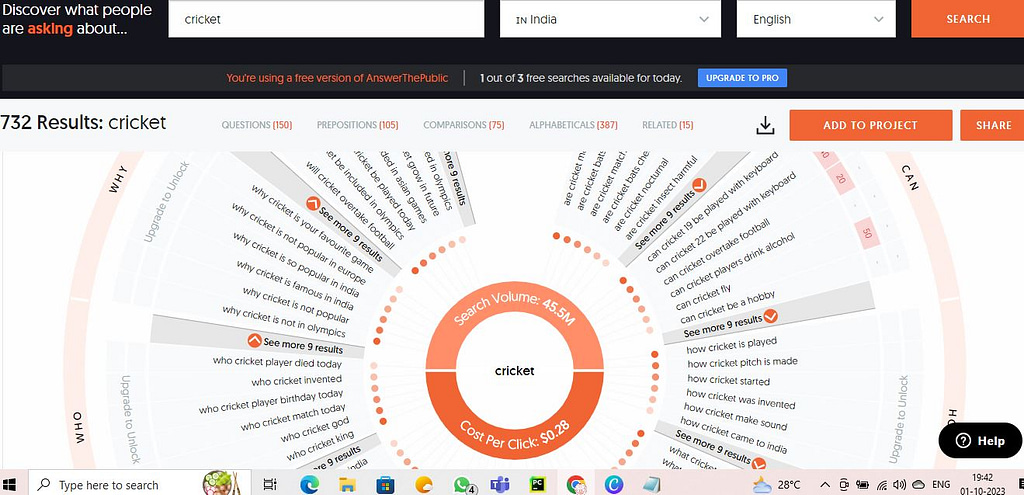 answer the public keyword research